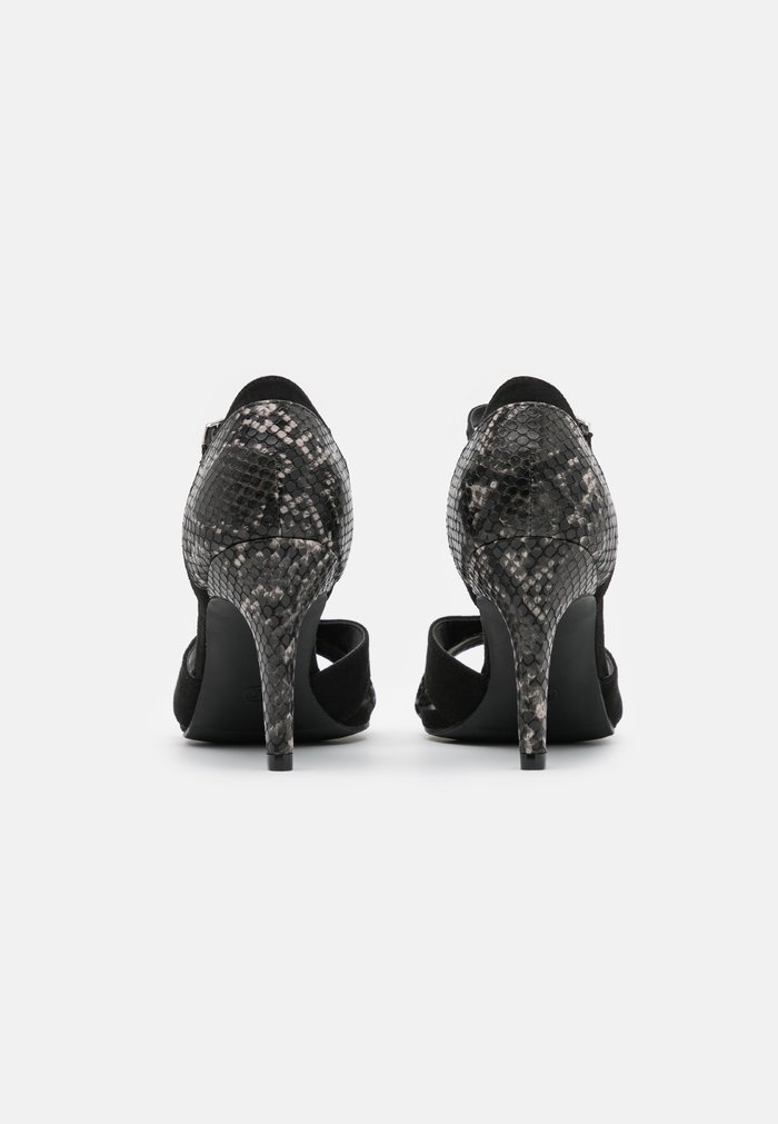 Sandales Anna Field High Noir Femme | FLL-1742504